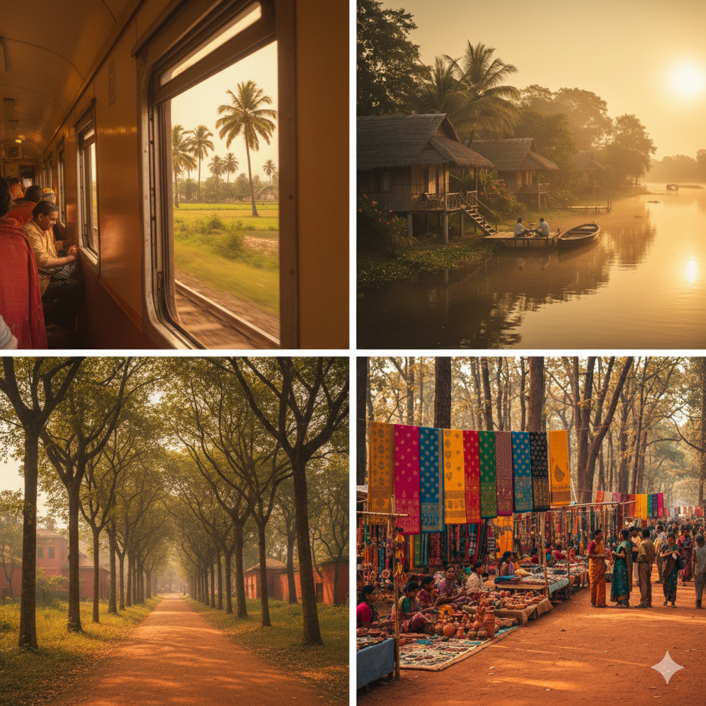 From Kolkata to Bolpur: Weekend Escape to Shantiniketan &amp; Resort Neel Nirjan