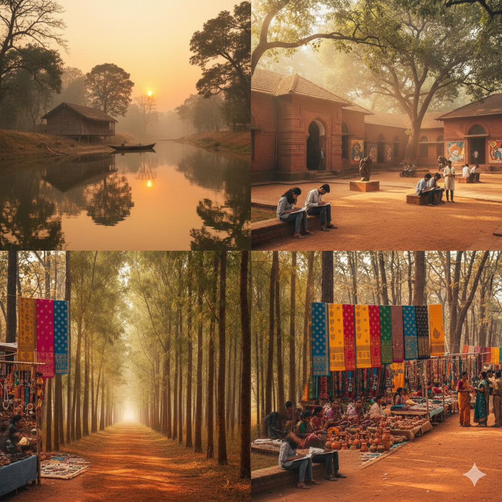 Photography Lovers’ Paradise: Capture the Best of Bolpur — River, Forest, Market &amp; Campus